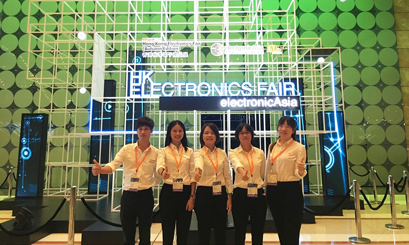Rongta Brings Worthy New product Attend Hong Kong Electronics Fair Autumn Edition.