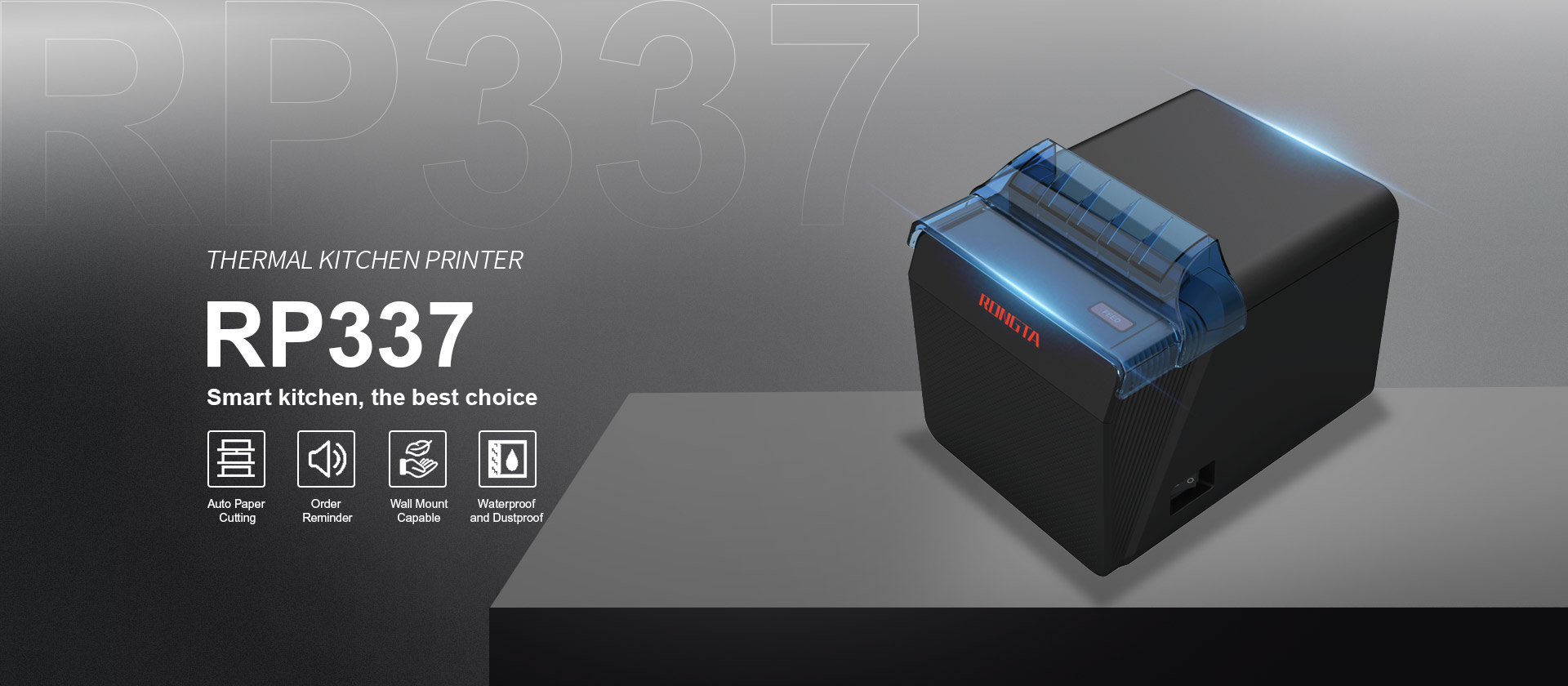 RP337 thermal printer for kitchen